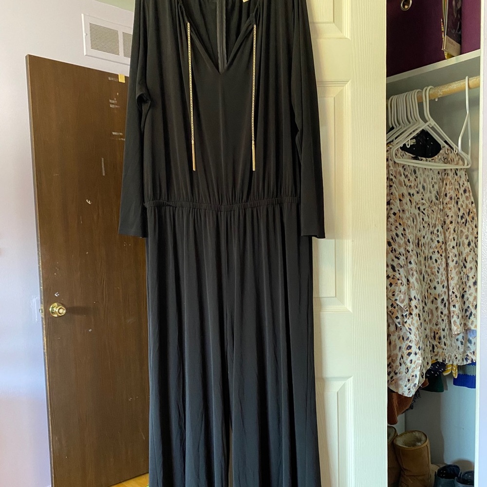 Michael Kors black jumpsuit 3X